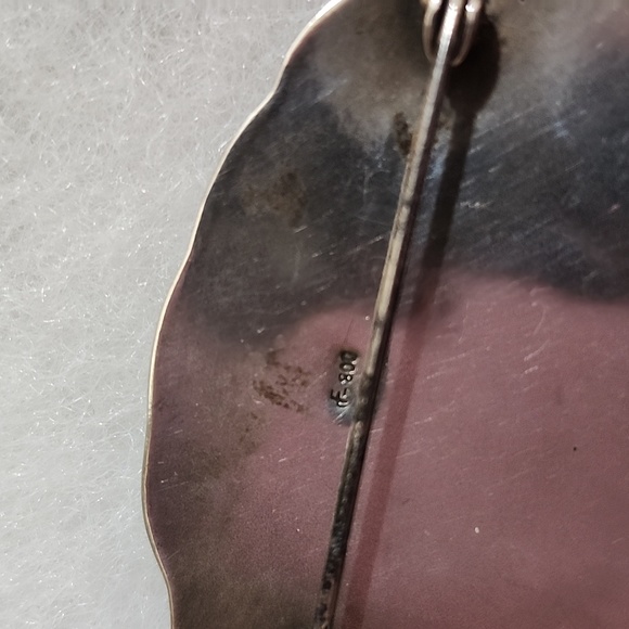 German Sterling Brooch - Picture 4 of 9